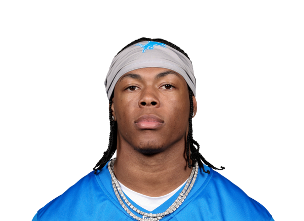 Jahmyr Gibbs in a Detroit Lions uniform